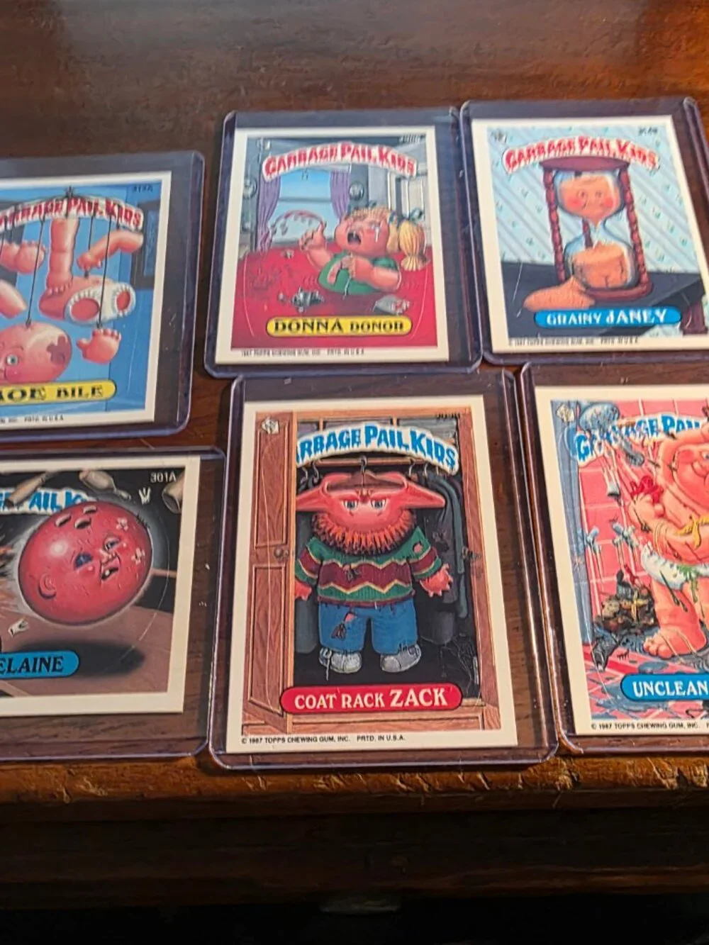 1987 GARBAGE PAIL KIDS TRADING CARDS LOT OF 47PCS